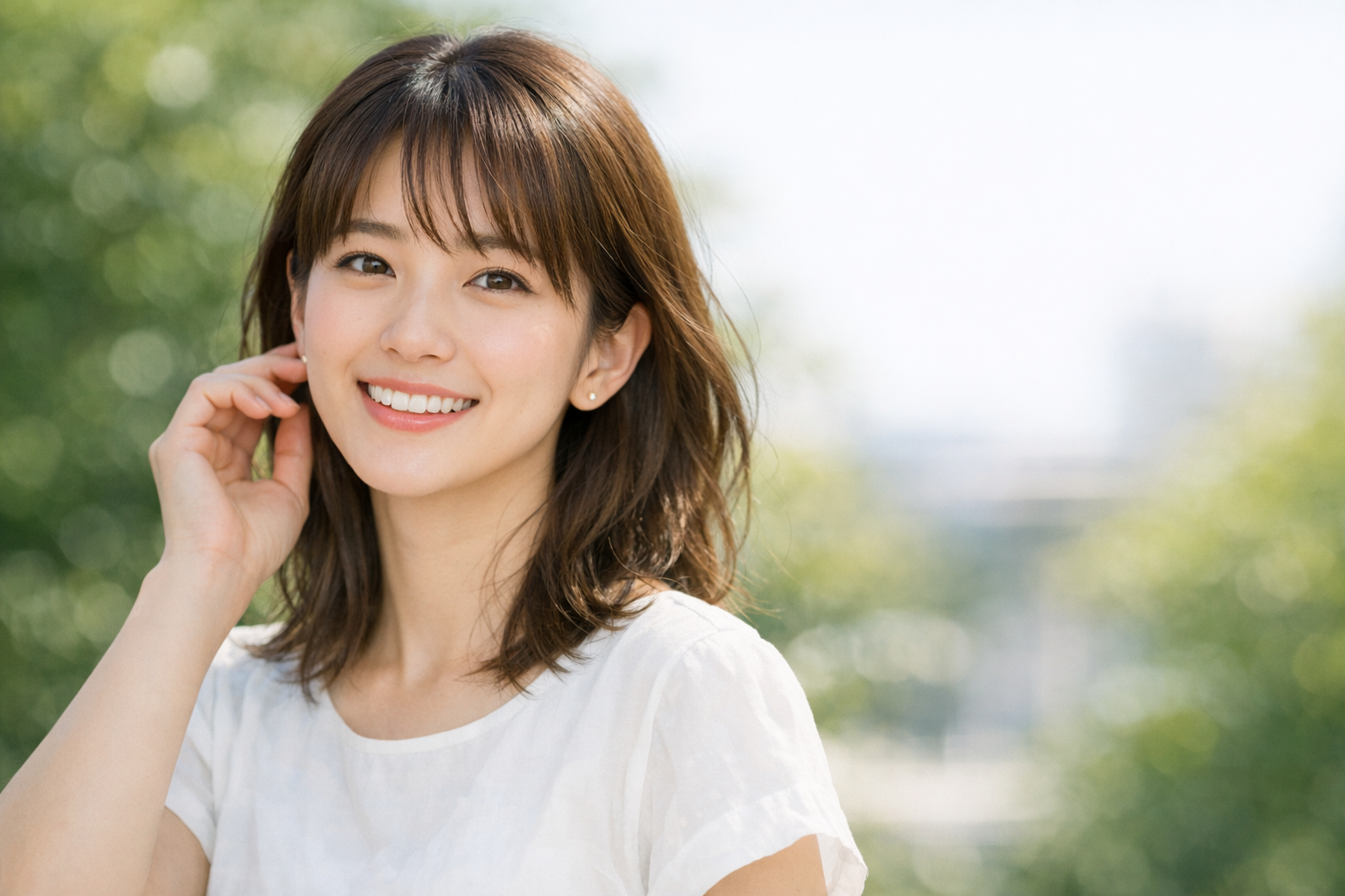 顔タイプフレッシュに似合う前髪は？あり・なし別の垢抜けスタイル